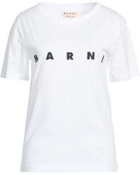 Marni - Crew-Neck Short-Sleeve T-Shirt - Lyst
