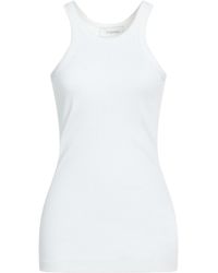 Sportmax - Tank Top Cotton, Silk, Elastane - Lyst