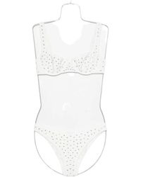 Oséree - Oséree Crystal Embellished Bikini - Lyst