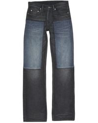 Acne Studios - Paneled Regular Jeans - Lyst