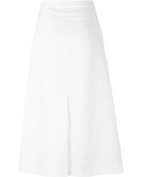 Fendi - Casual Linen Skirt - Lyst