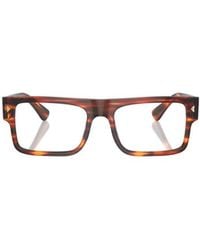 Prada - Eyewear Rectangle-Frame Glasses - Lyst