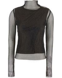 Sportmax - Gerarda Embellished Long-Sleeved Top - Lyst