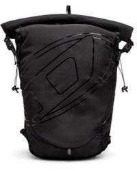 DIESEL 'logos' Backpack in Black for Men | Lyst