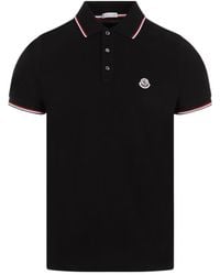 Moncler - Ss Polo T-Shirt - Lyst