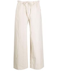 Christopher Esber - Drawstring-Waist Straight-Leg Trousers - Lyst