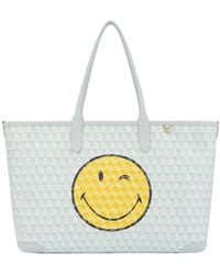 Anya Hindmarch - I Am A Plastic Bag Printed Canvas Tote Bag - Lyst