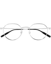 Montblanc - Eyewear Round Frame Glasses - Lyst