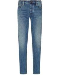 Emporio Armani - Belt Loop Jeans - Lyst