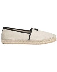 Dolce & Gabbana - Dg Logo Embroidered Espadrilles - Lyst