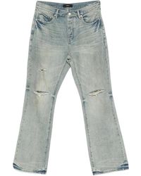 Purple Brand - Ripped Flared Jeans - Lyst