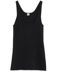 TOTEME - Totême Compact Knit Tank Top - Lyst