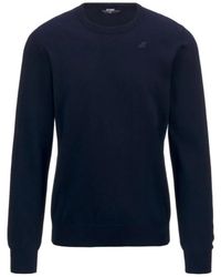 K-Way - Long-Sleeved Crewneck Jumper - Lyst