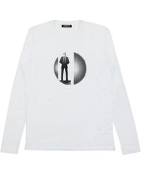 KARL LAGERFELD - Printed T-Shirt - Lyst