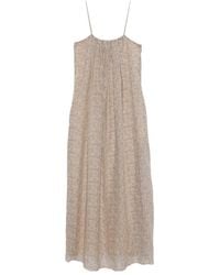 Alysi - Polka Dot Long Dress - Lyst
