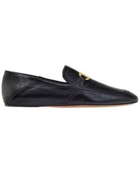 Ferragamo - Elaine Leather Loafers - Lyst