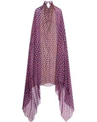 Dries Van Noten - Polka-Dot Pattern Draped Dress - Lyst