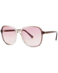 Miu Miu - Oversized Square-Frame Sunglasses - Lyst