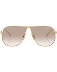 Miu Miu - Eyewear Pilot Frame Full Rim Sunglasses - Lyst