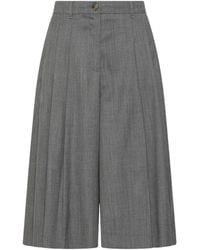 Marella - Pleated Wide-Leg Casual Trousers - Lyst