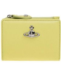 Vivienne Westwood - Compact Leather Wallet - Lyst