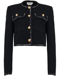 McQueen - Long-Sleeved Casual Jacket - Lyst