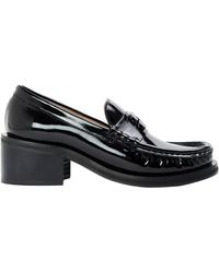 Ganni - Mid Heel Loafers - Lyst