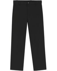 BOSS - Mid-Rise Straight-Leg Trousers - Lyst