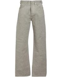 Maison Margiela - Solid Color Casual Trousers - Lyst