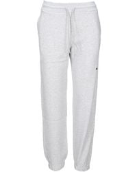 MSGM - Logo Printed Elastic Waist Jogging Pants - Lyst
