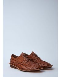 Martine Rose X Nike Shox Mr4 Sneakers in Yellow | Lyst