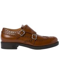 Miu Miu - X Church's Leather Brogue Shoes - Lyst