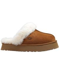 UGG - Disquette Shearling Flat Mules - Lyst