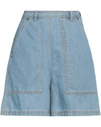 Weekend by Maxmara - Denim Shorts Cotton, Linen - Lyst