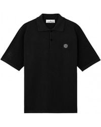 Stone Island - Loose-Fit Short-Sleeve Polo Shirt - Lyst