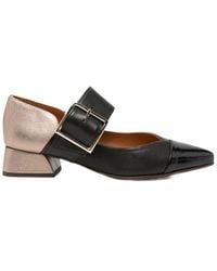 Chie Mihara - Hebas Buckle-Fastening Pointed-Toe Pumps - Lyst