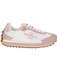 Ferragamo - Logo Low-Top Casual Shoes - Lyst