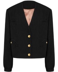 Blazé Milano - Infinity Textured Button Jacket - Lyst