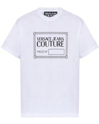Versace Jeans Couture - Logo-Print Short-Sleeved T-Shirt - Lyst