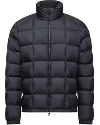 Moncler - Eglise Square-Quilted Hooded Short Down Jacket - Lyst