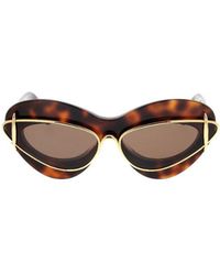 Loewe - Cat-Eye Frame Sunglasses - Lyst