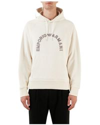 Emporio Armani - Logo Pattern Sweater - Lyst