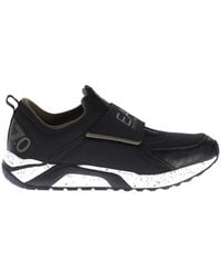 EA7 - Round Toe Sneakers - Lyst