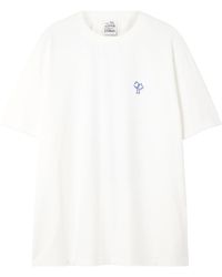 Donde Esteban - Printed Cotton-Jersey T-Shirt - Lyst