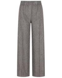D.exterior - Elastic-Waist Casual Trousers - Lyst