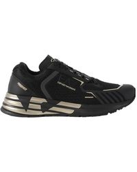 EA7 - Lace Up Sneakers - Lyst
