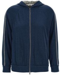 Brunello Cucinelli - Long-Sleeved Casual Jacket - Lyst