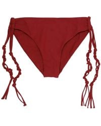 Jil Sander - Tie-Detail Bikini Bottoms - Lyst