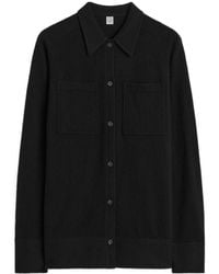 TOTEME - Button-Up Chest-Pocket Shirt - Lyst