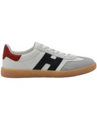 Hogan - H-Stripe Low-Top Sneakers - Lyst